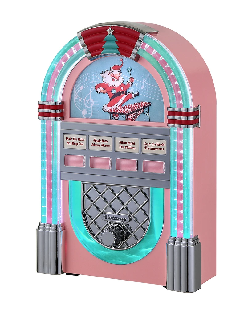 Mr. Christmas Classic Jukebox Pink