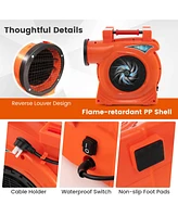 2200W 3 Hp Commercial Air Blower for Giant Outdoor Inflatable Bounce House