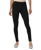 Hue Women's Mid-Rise Tech Pocket Leggings