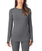 Cuddl Duds Long-Sleeve Cozy Crewneck Top