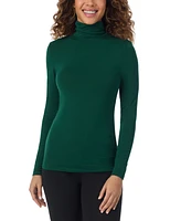 Cuddl Duds Petite Softwear Long-Sleeve Turtleneck Top