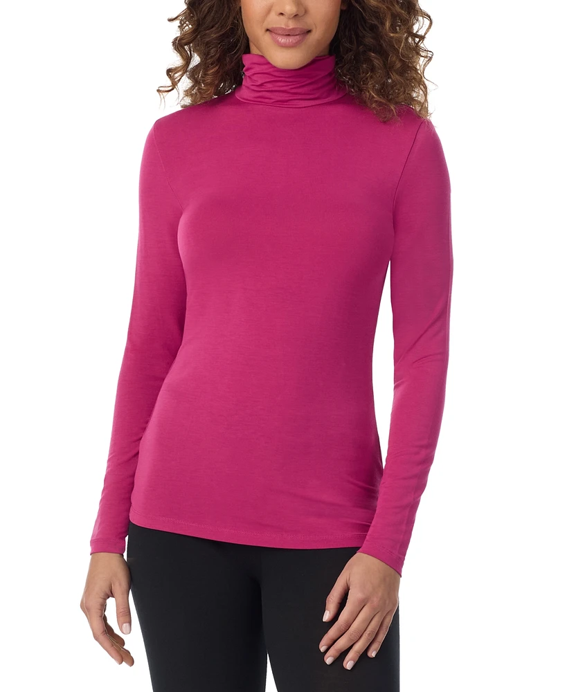 Cuddl Duds Softwear Long-Sleeve Turtleneck Top