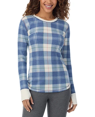 Cuddl Duds Cozy Stretch Thermal Crewneck Top