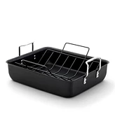 Calphalon Hard-Anodized Nonstick 16-Inch Roasting Pan with Rack