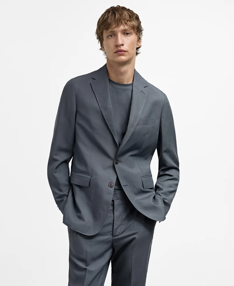 Mango Men's Blend Suit Jacket