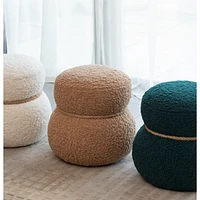 Plush Snowman Stool for Playful Spaces