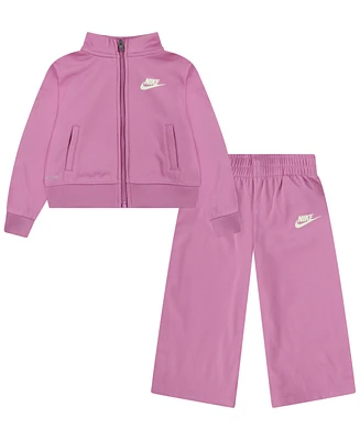 Nike Toddler Girls Solarized Pique-Knit Jacket & Pants, 2 Piece Set