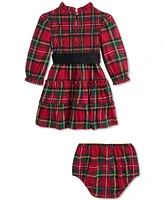 Polo Ralph Lauren Baby Ruffled-Trim Plaid Dress