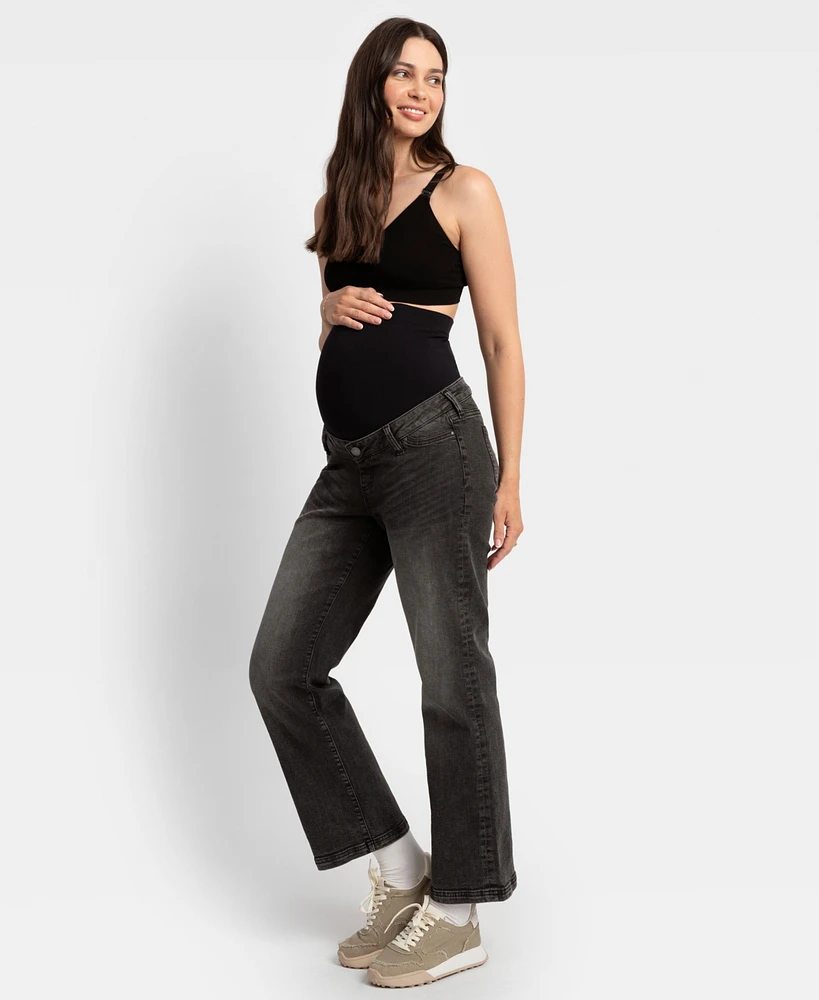 Seraphine Women's Wide Leg Jeans