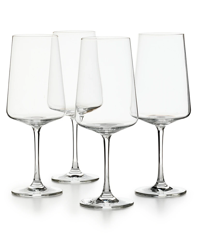 The Cellar Flur Collection 16.9-oz. White Wine Glasses, Set of 4, Exclusively at Macy's