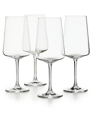 The Cellar Flur Collection 16.9-oz. White Wine Glasses, Set of 4, Exclusively at Macy's
