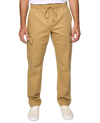 Lazer Men's Drawstring Pull-On Cargo Joggers