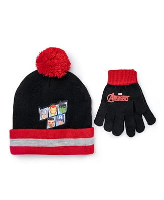 Avengers Hat And Glove Set