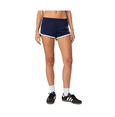 Edikted Women's California contrast shorts