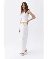 Nocturne Women's Trimmed Jeans