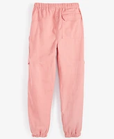 kensie Little & Big Girls Cotton Denim Cargo Pants