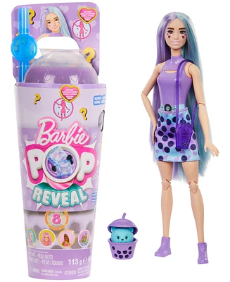 Barbie Pop Reveal Bubble Tea Taro Milk Scented Series Doll & Accessories Set