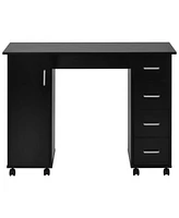 Streamdale Furniture Home Office Computer Desk Table With Drawers