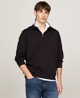 Tommy Hilfiger Men's Essential Intechno Knit Regular-Fit 1/4-Zip Sweatshirt