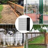 48"×50' Black Vinyl Hardware Cloth, 19 Gauge 1/2" Mesh, Poultry Netting