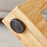 Wood-color Mdf Coffee Table Nature's Simplicity, Modern Elegance