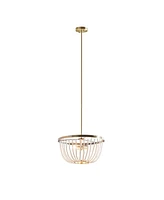 Streamdale Furniture Melrose 2-Light Beaded Chandelier