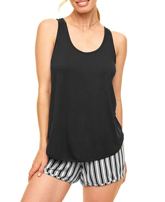 Adore Me Women's Balenda Pajama Tank And Shorts Set