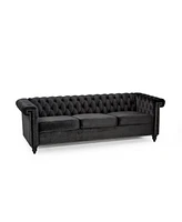 Simplie Fun Timeless Chesterfield Sofa Classic Design, Modern Comfort