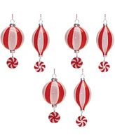 Slickblue Set of 12 Festive Christmas Ornaments for Holiday Decorating