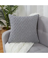 Caromio 1Pc Knitted Decorative Throw Pillow Covers 18" x