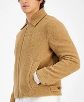 Michael Kors Men's Boucle Zip Shirt Jacket