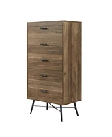 X-Shaped Sturdy Steel Frame Dresser for Stable and Lasting Storage