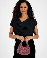 I.n.c. International Concepts Crystal Mesh Small Hobo Bag, Created for Macy's