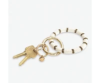 Chloe Beaded Key Ring Bracelet