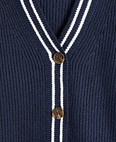 On 34th Women's V-Neck Tipped Cardigan, Created for Macy's