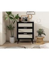 Streamdale Furniture 3 Drawer Cabinet, Suitable For Bedroom, Living Room, Study