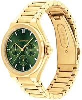 Calvin Klein Women's Vibrancy Gold-Tone Stainless Steel Bracelet Watch 38mm