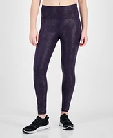 Id Ideology Women's Metallic Leggings, Created by Macy's