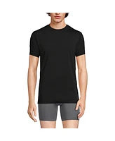 Lands' End Men's Flex Performance Crewneck Undershirt