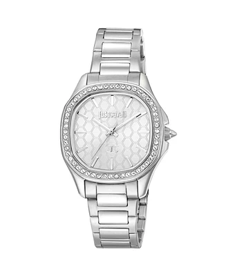 Just Cavalli Women's Glam Chic Silver Dial Watch