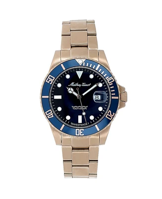 Mathey Tissot Men's Classic Blue Dial Watch - H908APRBU