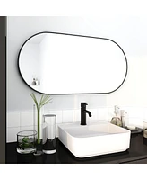 Streamdale Furniture X Inch Bathroom Mirror Aluminum Frame