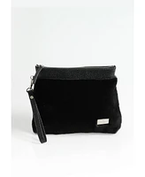 Women's Shearling Clutch Bag