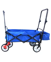 Streamdale Furniture Folding Wagon Collapsible Outdoor Utility Wagon