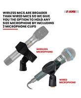 5 Core Mic Stand Floor Height Adjustable Universal Heavy Duty Microphone Stands Round Base Soporte De microfono for Studio Singing Church On Stage