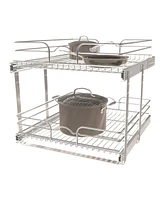 Rev-a-Shelf Kitchen Cabinet Pull Out Shelf Organizer, 21 x 22 In, 5WB2-2122CR-1