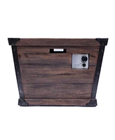 Simplie Fun Mgo Fire Pit Table Rustic Warmth and Style