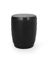 Streamdale Furniture Modern Lattice Side Table Minimalist Elegance and Functionality