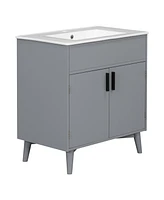 Streamdale Furniture Bathroom vanity Set, Combo Cabinet, Bathroom Storage Cabinet