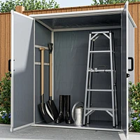 Durable, Spacious and Secure Outdoor Storage Shed with Lockable Doors